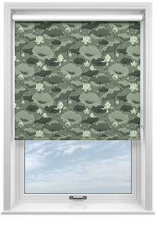 Lotus, Green Tea - Roller Blind